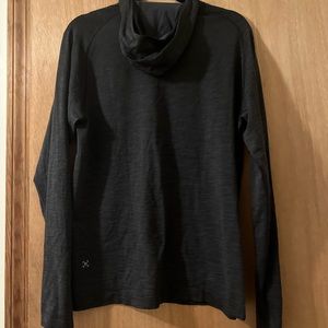 BLACK MENS LULULEMOM ZIP UP
